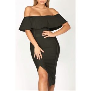 Fashion Nova- Portrayal Bandage Dress